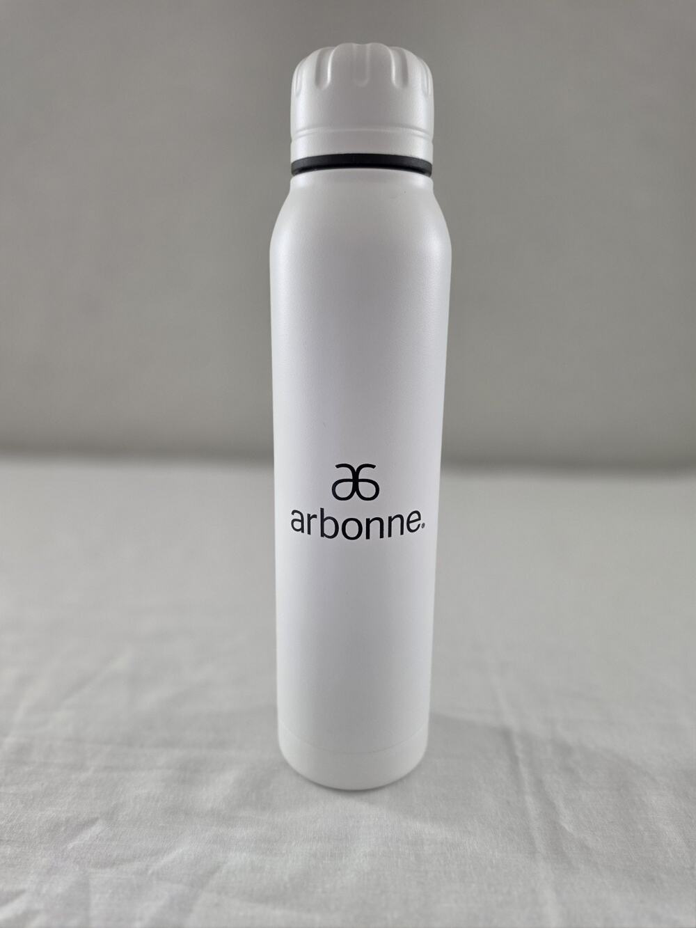 Arbonne Branded Stainless Steel Water Bottle 17oz New